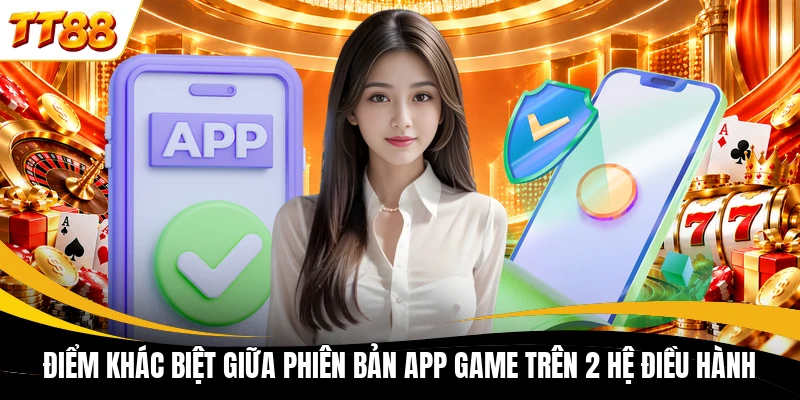 diem khac biet giua phien ban app game tren 2 he dieu hanh Điểm khác biệt giữa phiên bản app game trên 2 hệ điều hành