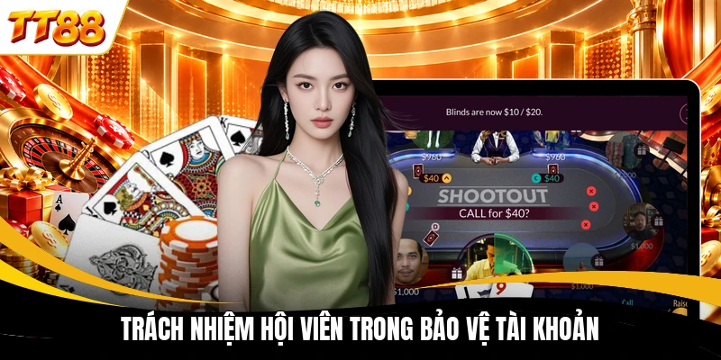 Trách nhiệm hội viên trong bảo vệ tài khoản
