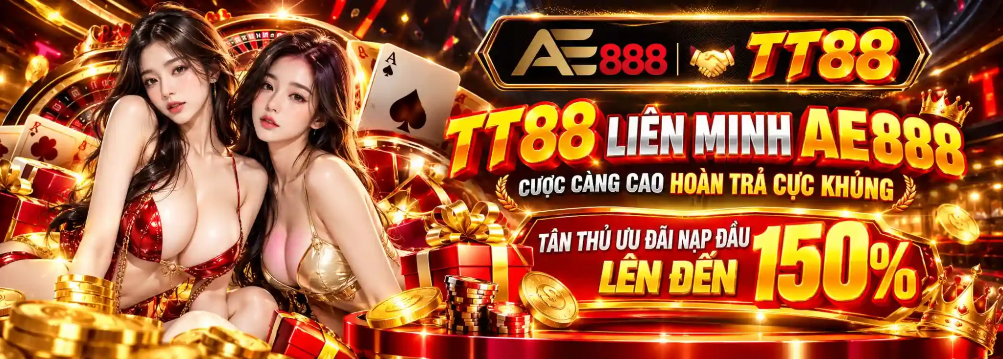 Banner TT88 Khuyến Mãi 150%